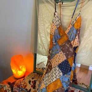 Patterned maxi dress